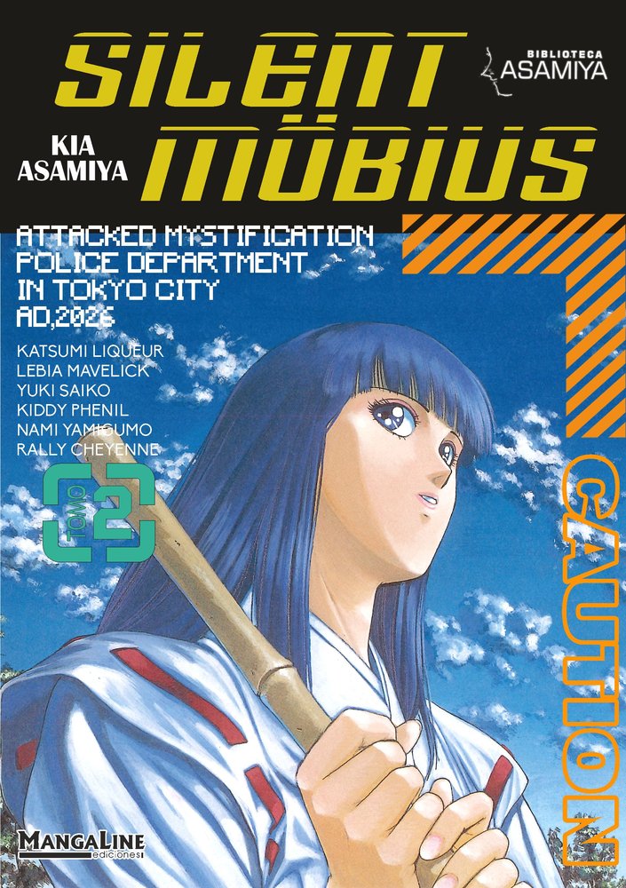 SILENT MÖBIUS 2, de Asamiya, Kia | portada del libro