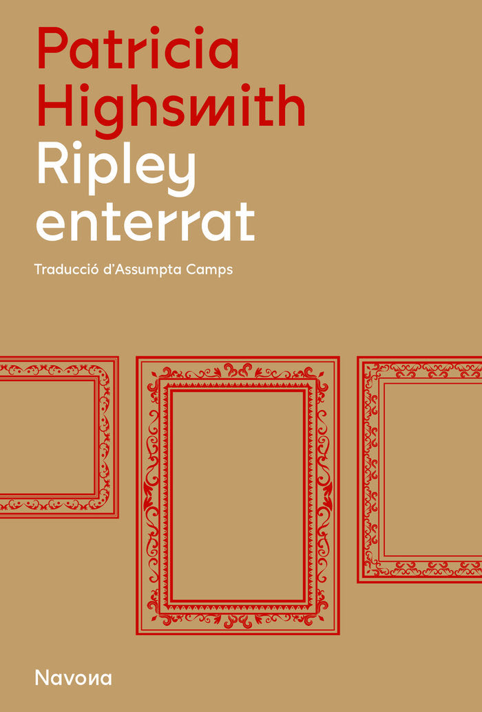 RIPLEY ENTERRAT, de HIGHSMITH, PATRICIA | portada del libro