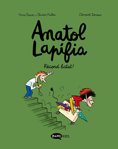 ANATOL LAPIFIA VOL. 4 - RECORD BATUT, de DIDIER, ANNE | portada del libro