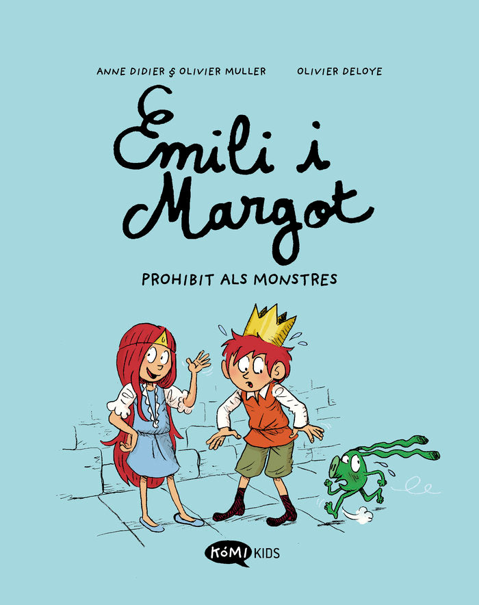 EMILIO I MARGOT 1 PROHIBIT ALS MONSTRES, de DIDIER, ANNE | portada del libro