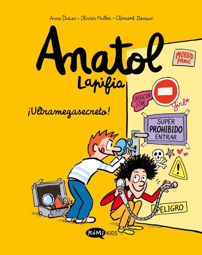 ANATOL LAPIFIA 5 ULTRAMEGASECRETO, de DIDIER, ANNE | portada del libro