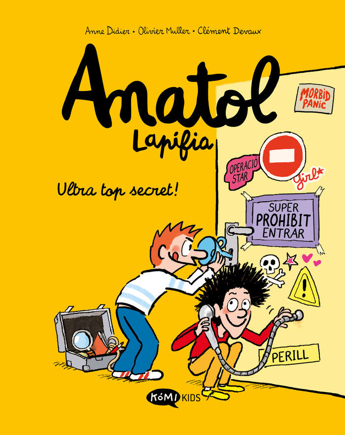 ANATOL LAPIFIA 5 ULTRA TOP SECRET, de DIDIER, ANNE | portada del libro
