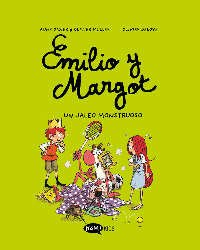 EMILIO Y MARGOT 3 UN JALEO MONSTRUOSO, de DIDIER, ANNE | portada del libro