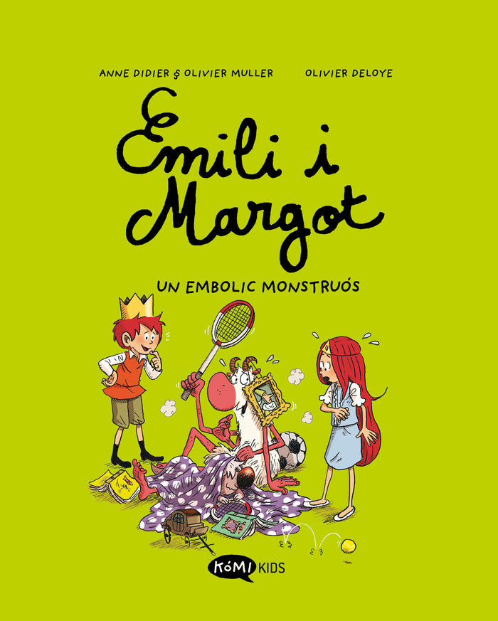 EMILIO I MARGOT 3 UN EMBOLIC MONSTRUOS, de DIDIER, ANNE | portada del libro