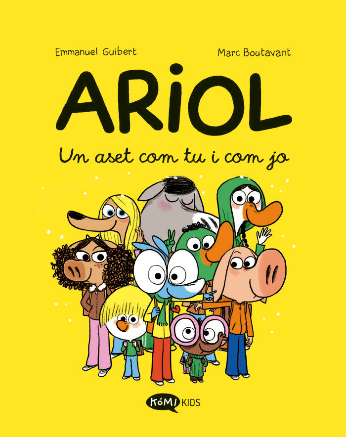 ARIOL 1 UN ASET COM TU I COM JO, de GUIBERT, EMMANUEL | portada del libro