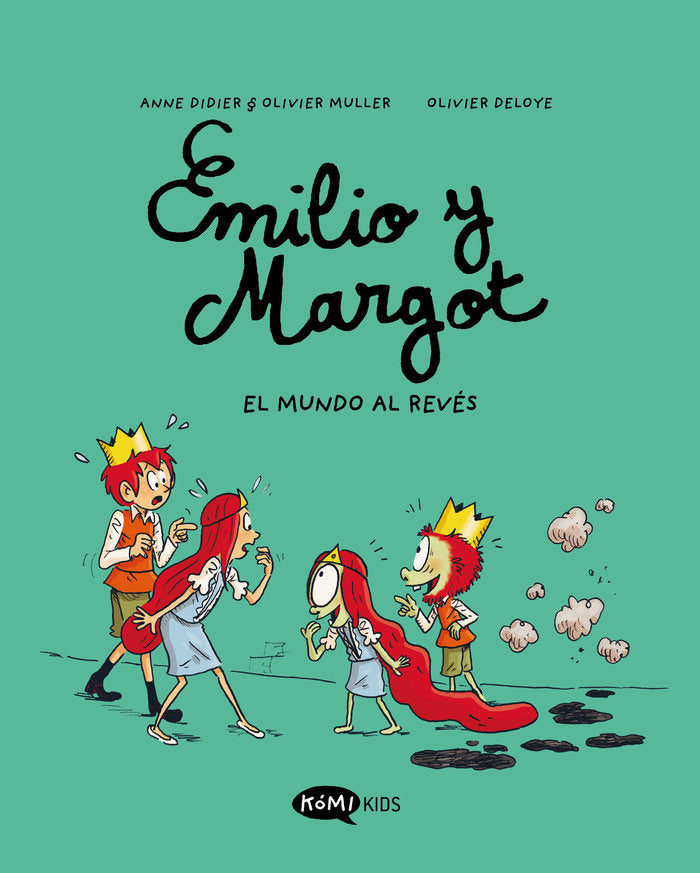 EMILIO Y MARGOT 5 EL MUNDO AL REVES, de ANNE DIDIER | portada del libro
