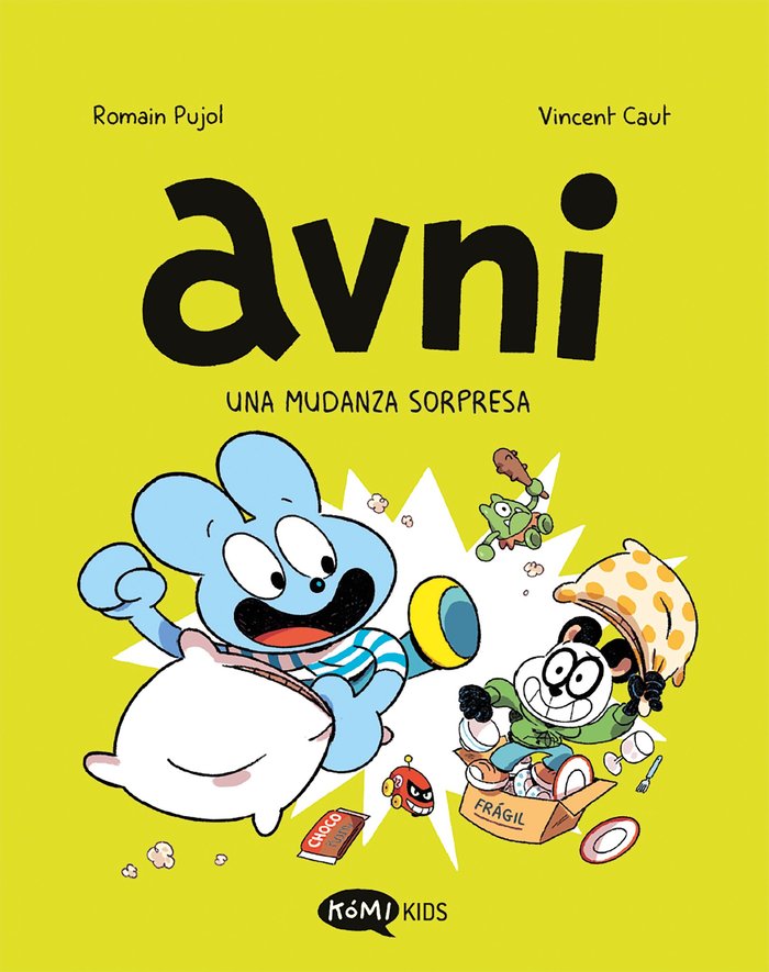 AVNI 8. UNA MUDANZA SORPRESA, de PUJOL, ROMAIN | portada del libro