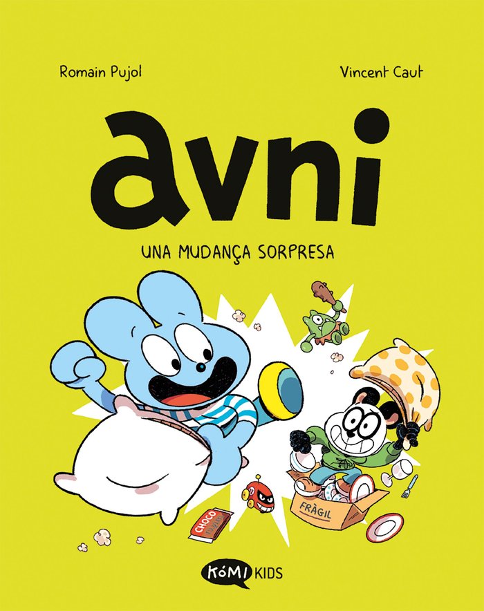 AVNI 8. UNA MUDANÇA SORPRESA, de PUJOL, ROMAIN | portada del libro