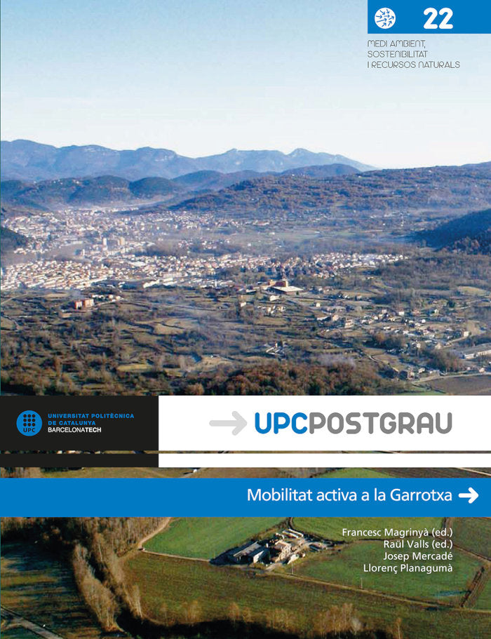 Mobilitat activa a la Garrotxa | portada del libro