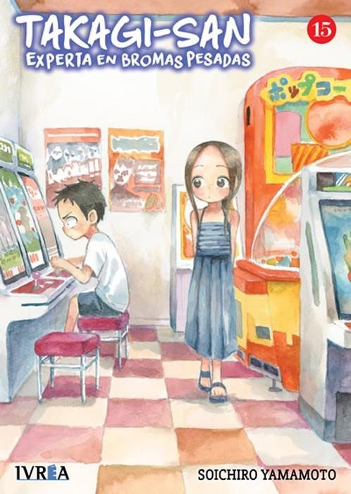 Takagi-San Experta en Bromas Pesadas 15, de YAMAMOTO | portada del libro