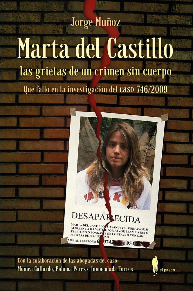 MARTA DEL CASTILLO, LAS GRIETAS DE UN CRIMEN SIN CUERPO, de MUÑOZ | portada del libro