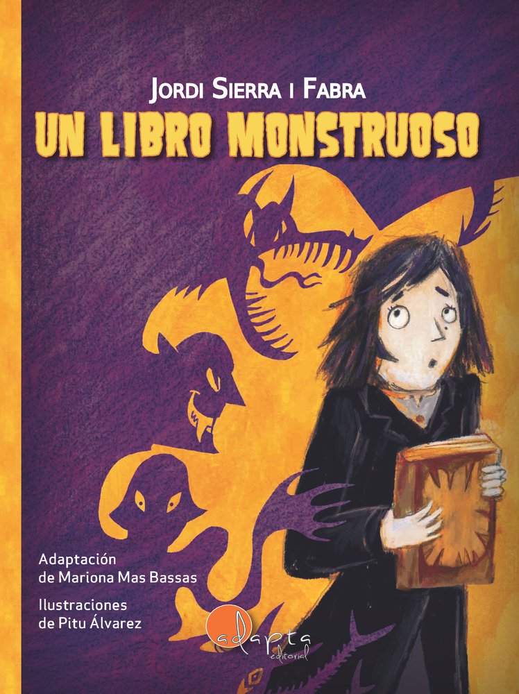 Un libro monstruoso, de Sierra i Fabra, Jordi | portada del libro