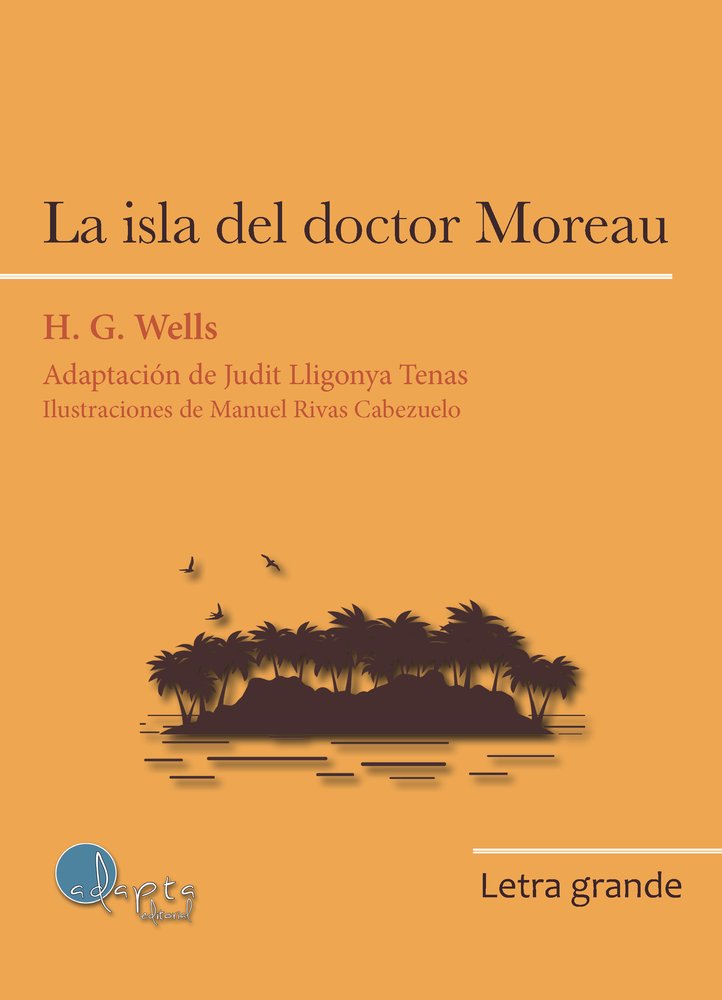 La isla del doctor Moreau, de Wells, Herbert G. | portada del libro