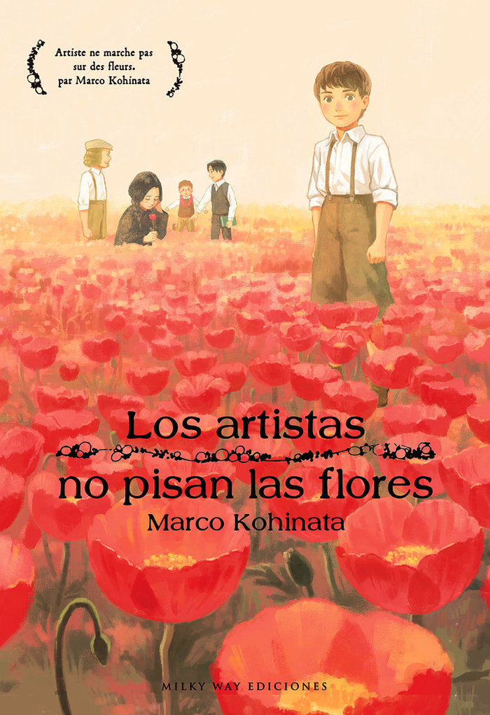 LOS ARTISTAS NO PISAN LAS FLORES, de Kohinata, Marco | portada del libro