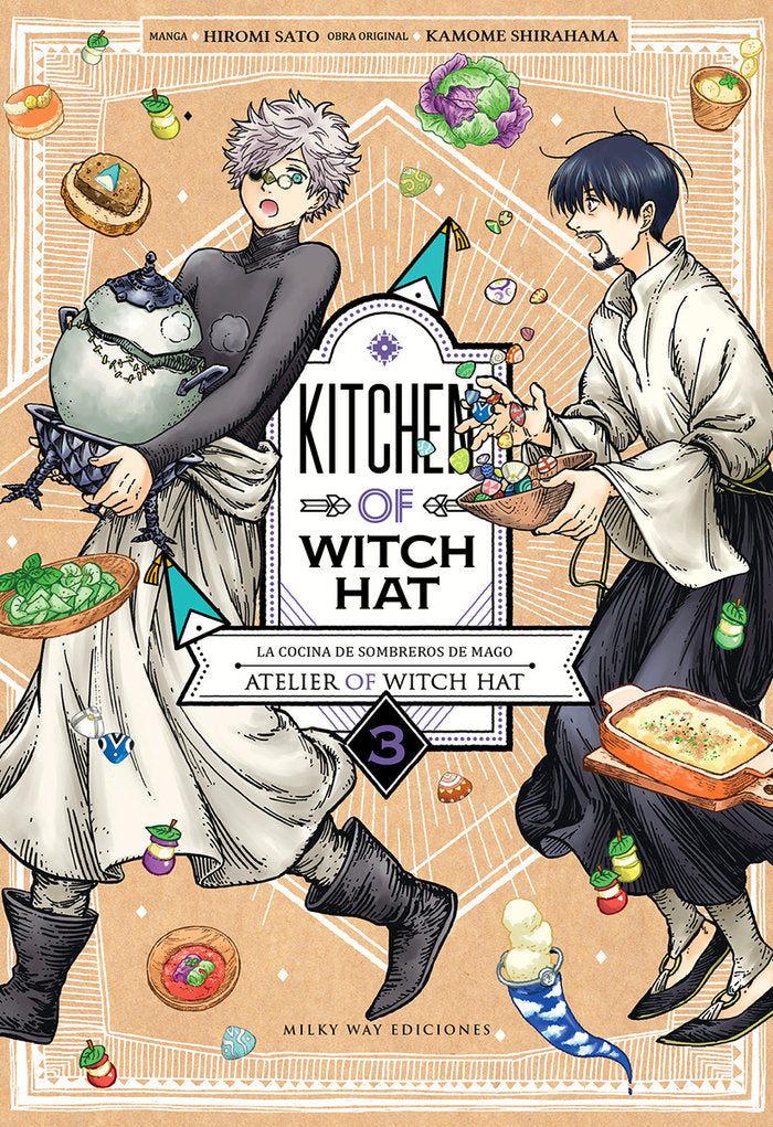 KITCHEN OF WITCH HAT 3, de Hiromi, Sato | portada del libro