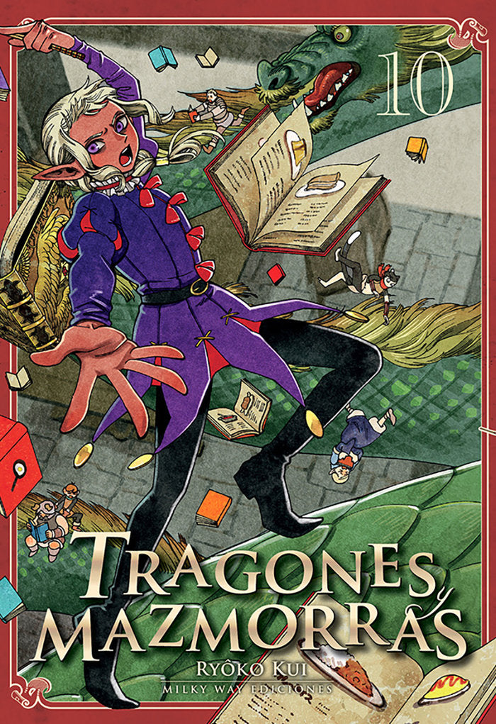 TRAGONES Y MAZMORRAS 10, de Kui | portada del libro