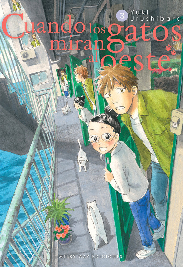 CUANDO LOS GATOS MIRAN AL OESTE 3, de Urushibara, Yuki | portada del libro