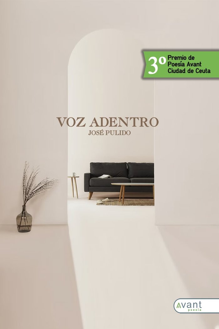 VOZ ADENTRO, de Pulido, José | portada del libro
