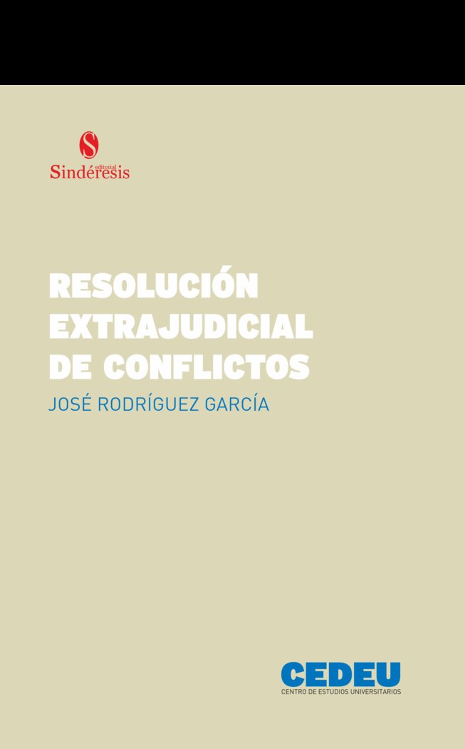 RESOLUCION EXTRAJUDICIAL DE CONFLICTOS, de RODRI& X00301 | portada del libro