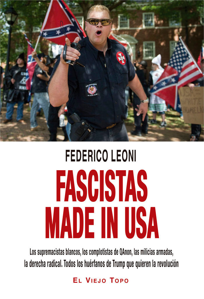 FASCISTAS MADE IN USA, de FEDERICO LEONI | portada del libro
