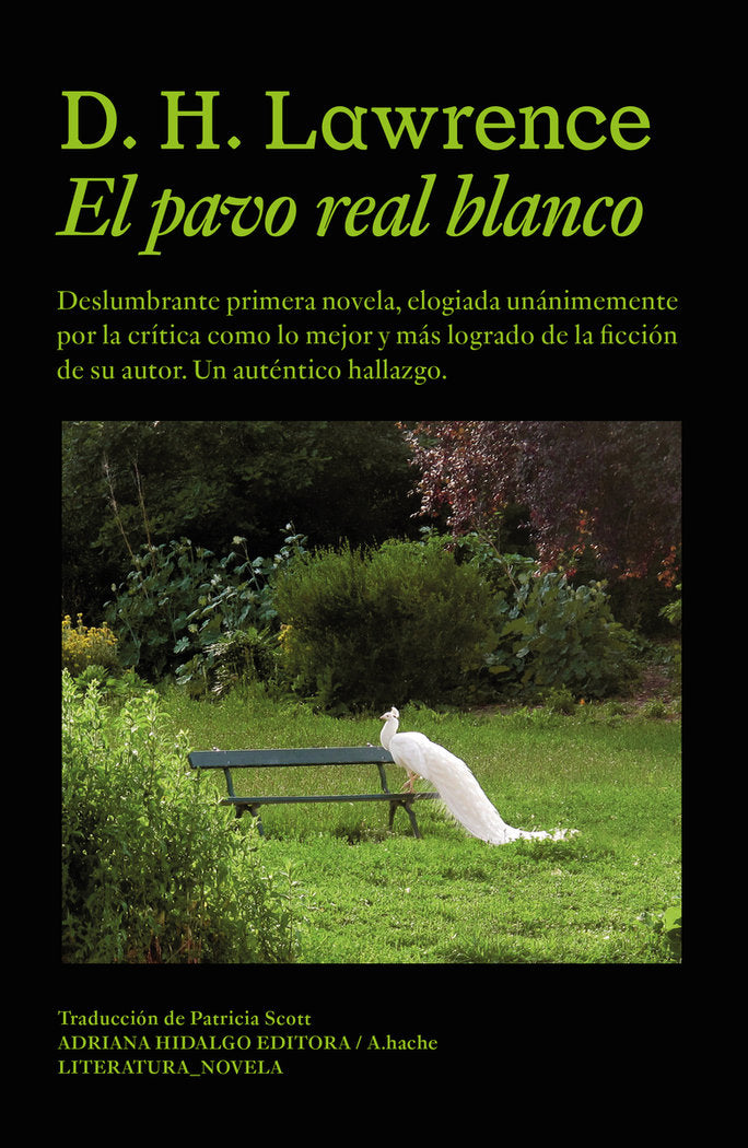 EL PAVO REAL BLANCO, de LAWRENCE, DAVID HERBERT | portada del libro