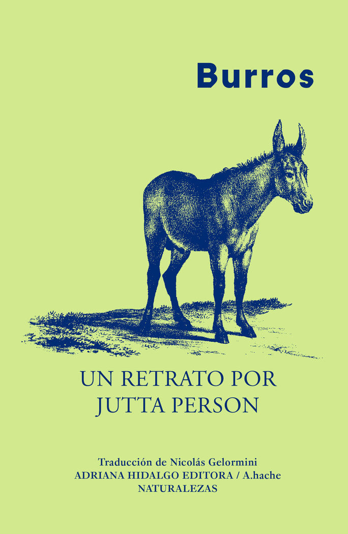 BURROS, de PERSON, JUTTA | portada del libro