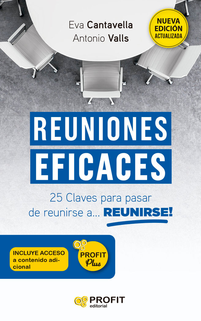 REUNIONES EFICACES, de CANTAVELLA | portada del libro