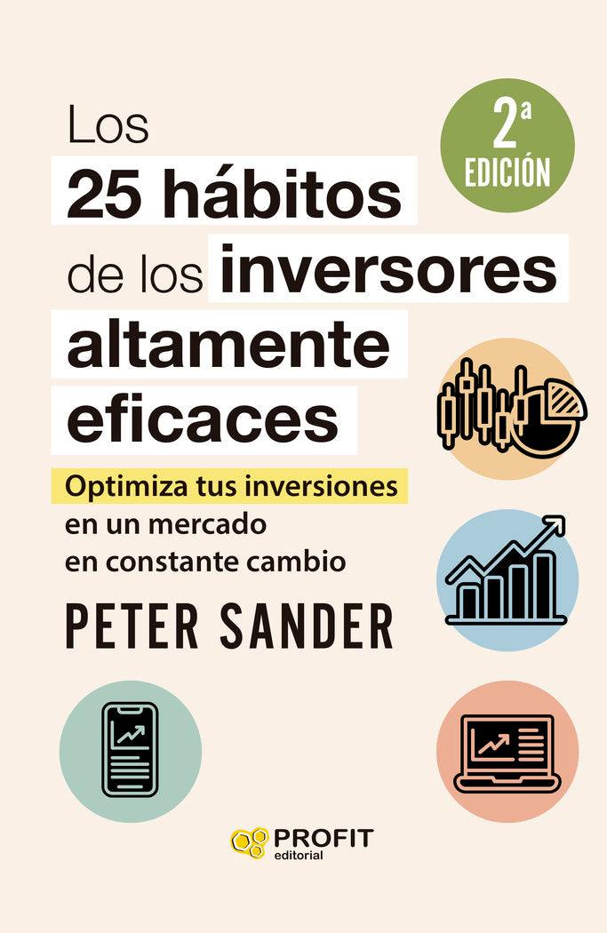 25 HABITOS DE LOS INVERSORES ALTAMENTE EFICACES, LOS, de SANDER | portada del libro