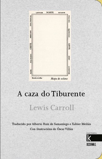 A CAZA DO TIBURENTE, de CARROL, LEWIS | portada del libro