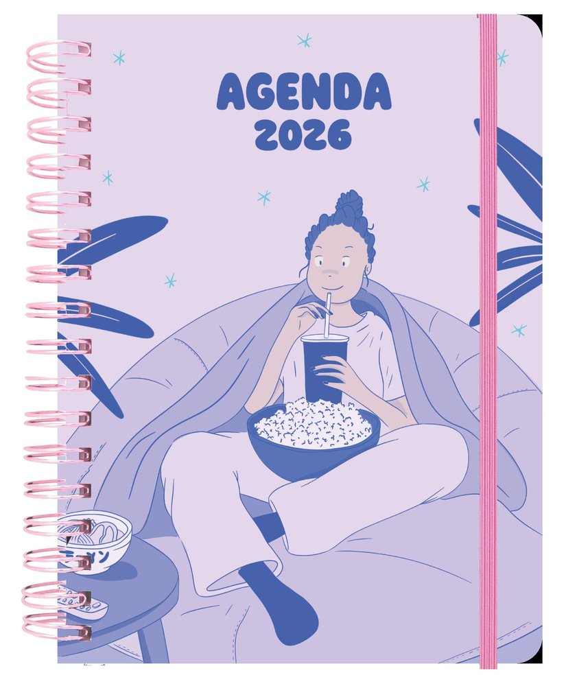 Agenda anual semanal 2026 Clarilou, de CLARILOU | portada del libro