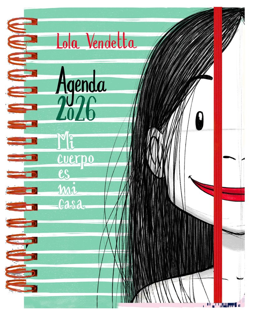 Agenda anual semanal 2026 Lola Vendetta, de RIBA ROSSY, RAQUEL | portada del libro