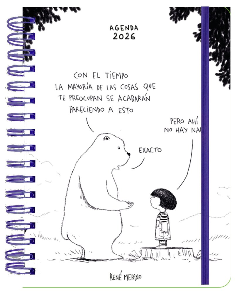 AGENDA ANUAL SEMANAL 2026 RENE MERINO, de MERINO, RENE | portada del libro