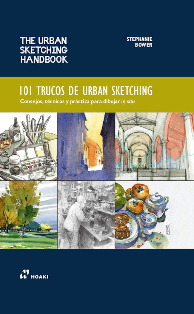 101 Trucos de Urban Sketching, de BOWER, STEPHANIE | portada del libro