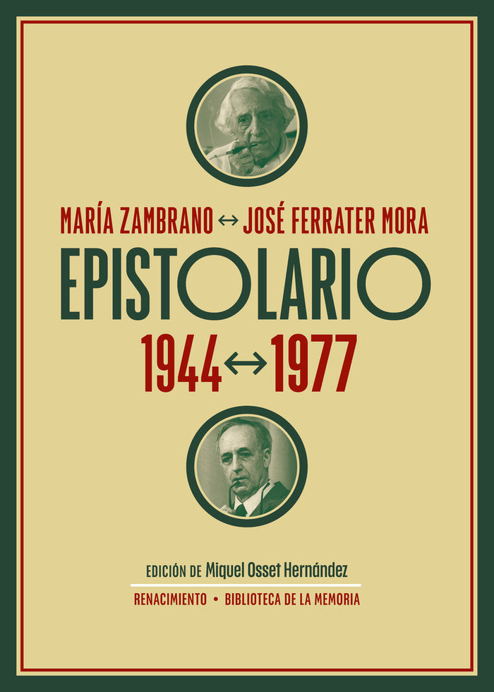 EPISTOLARIO. 1944-1977, de FERRATER MORA, JOSE | portada del libro
