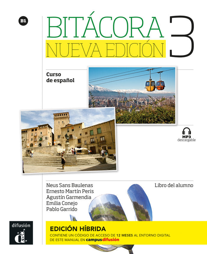 BITACORA NUEVA EDICION 3 ED.HIBRIDA L. DEL ALUMNO, de SANS BAULENAS, NEUS | portada del libro