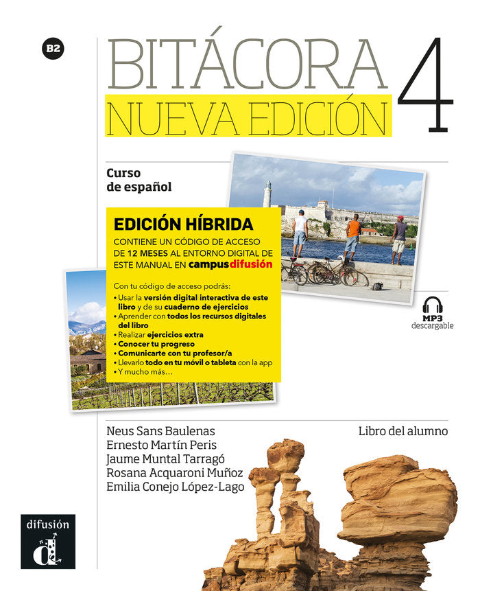 BITACORA NUEVA EDICION 4 ED.HIBRIDA L. DEL ALUMNO, de SANS BAULENAS, NEUS | portada del libro