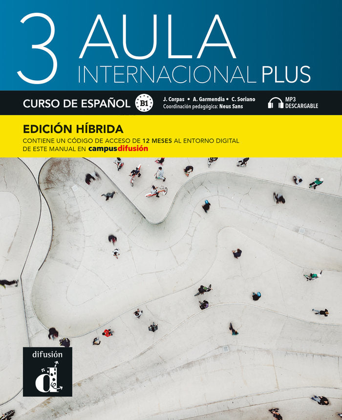 Aula Internacional Plus 3 Ed.hibrida L. del alumno | portada del libro