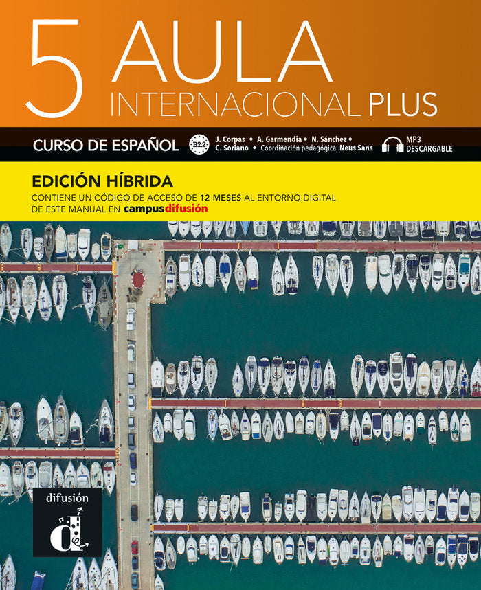 AULA INTERNACIONAL PLUS 5 HIBRIDA LIBRO DEL ALUMNO | portada del libro