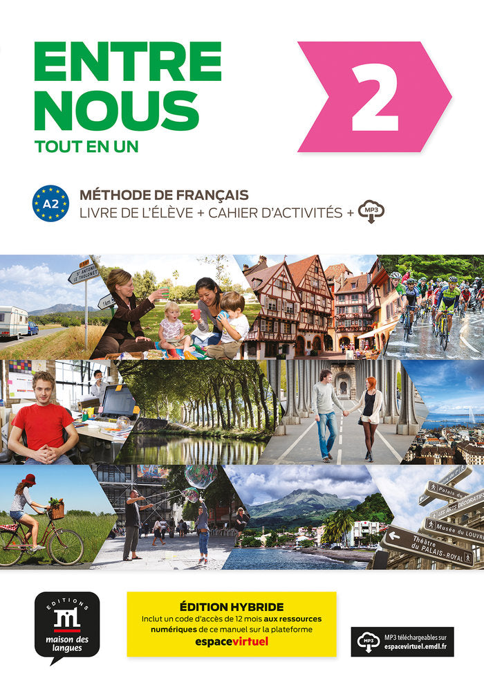 ENTRE NOUS 2 ED HYBRIDE TOUT EN UN | portada del libro