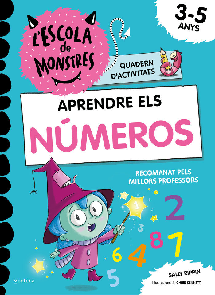 QUADERN ESCOLA DE MONSTRES NUMEROS, de RIPPIN, SALLY | portada del libro