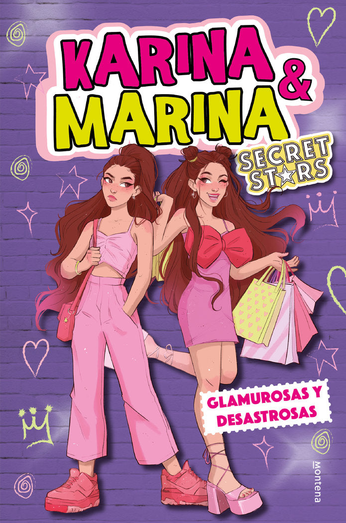 Glamurosas y desastrosas (Karina, de 14.38 | portada del libro