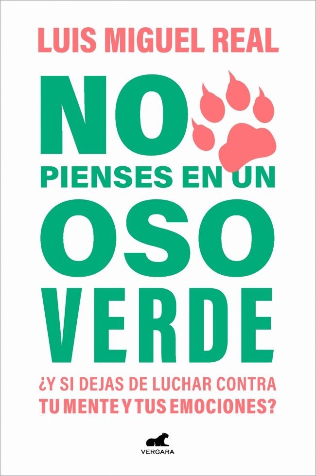 No pienses en un oso verde, de REAL | portada del libro