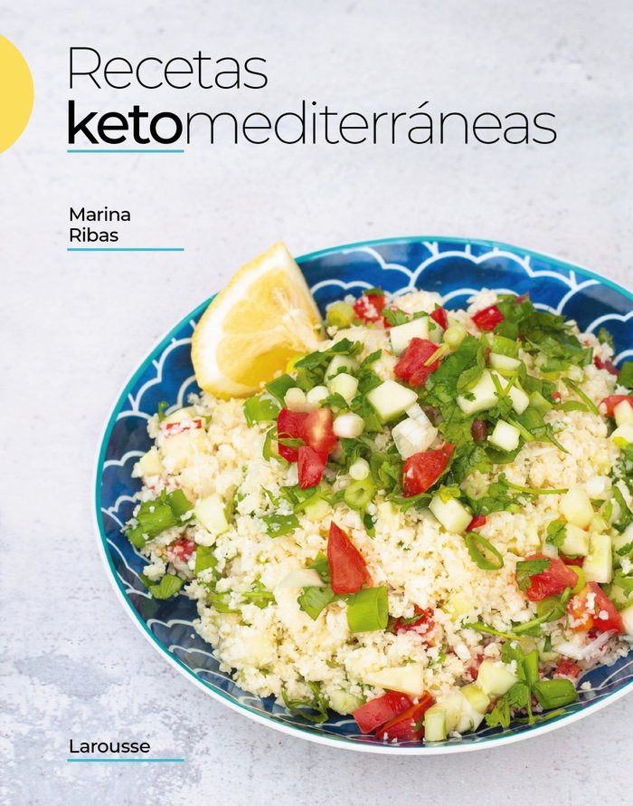 RECETAS KETOMEDITERRANEAS, de RIBAS TORRES, MARINA | portada del libro