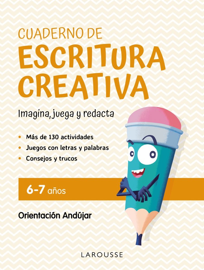 CUADERNO DE ESCRITURA CREATIVA 6 7 AÑOS, de CIUDAD REAL NUÑEZ, GINES | portada del libro
