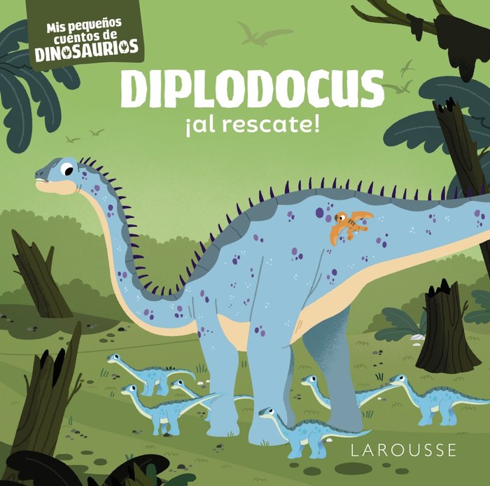 DIPLODOCUS AL RESCATE, de FRATTINI, STEPHANE | portada del libro
