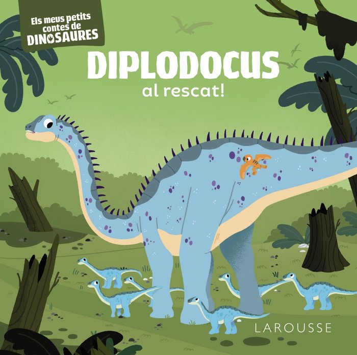 Diplodocus al rescat!, de FRATTINI, STEPHANE | portada del libro