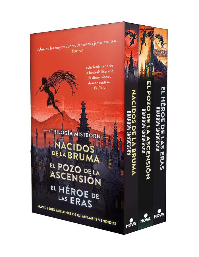 ESTUCHE TRILOGIA MISTBORN, de BRANDON SANDERSON | portada del libro