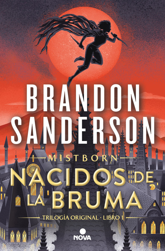 NACIDOS DE LA BRUMA MISTBORN 1, de BRANDON SANDERSON | portada del libro