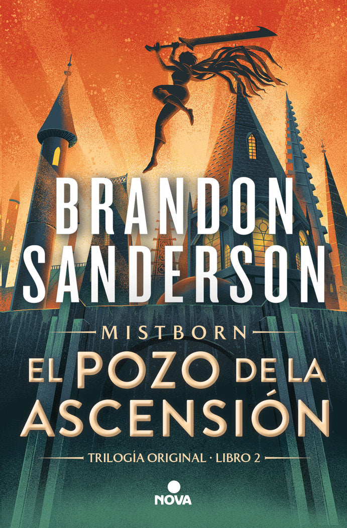 EL POZO DE LA ASCENSION NACIDOS DE LA BRUMA MISTBORN 2, de BRANDON SANDERSON | portada del libro