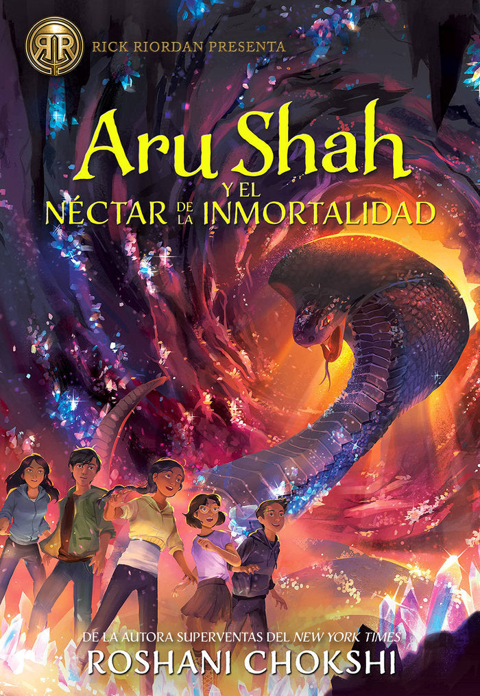 ARU SHAH Y EL NECTAR DE LA INMORTALIDAD, de CHOKSHI, ROSHANI | portada del libro